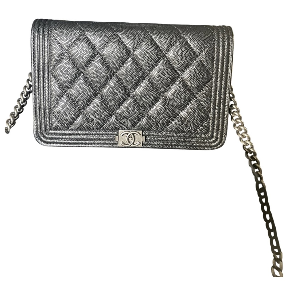 Chanel Black Quilted Leather Bag